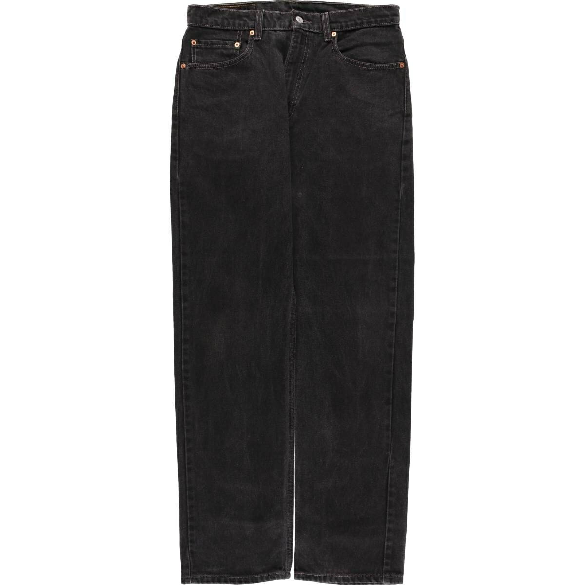 樂天商城 - 古着 90'S リーバイス Levi's 505-0260 ブラックデニム テーパードデニムパンツ メンズw34相当 ヴィンテージ /eaa483019 【中古】 【260116】 【SS2603_10】 ブラック系 春夏秋冬
