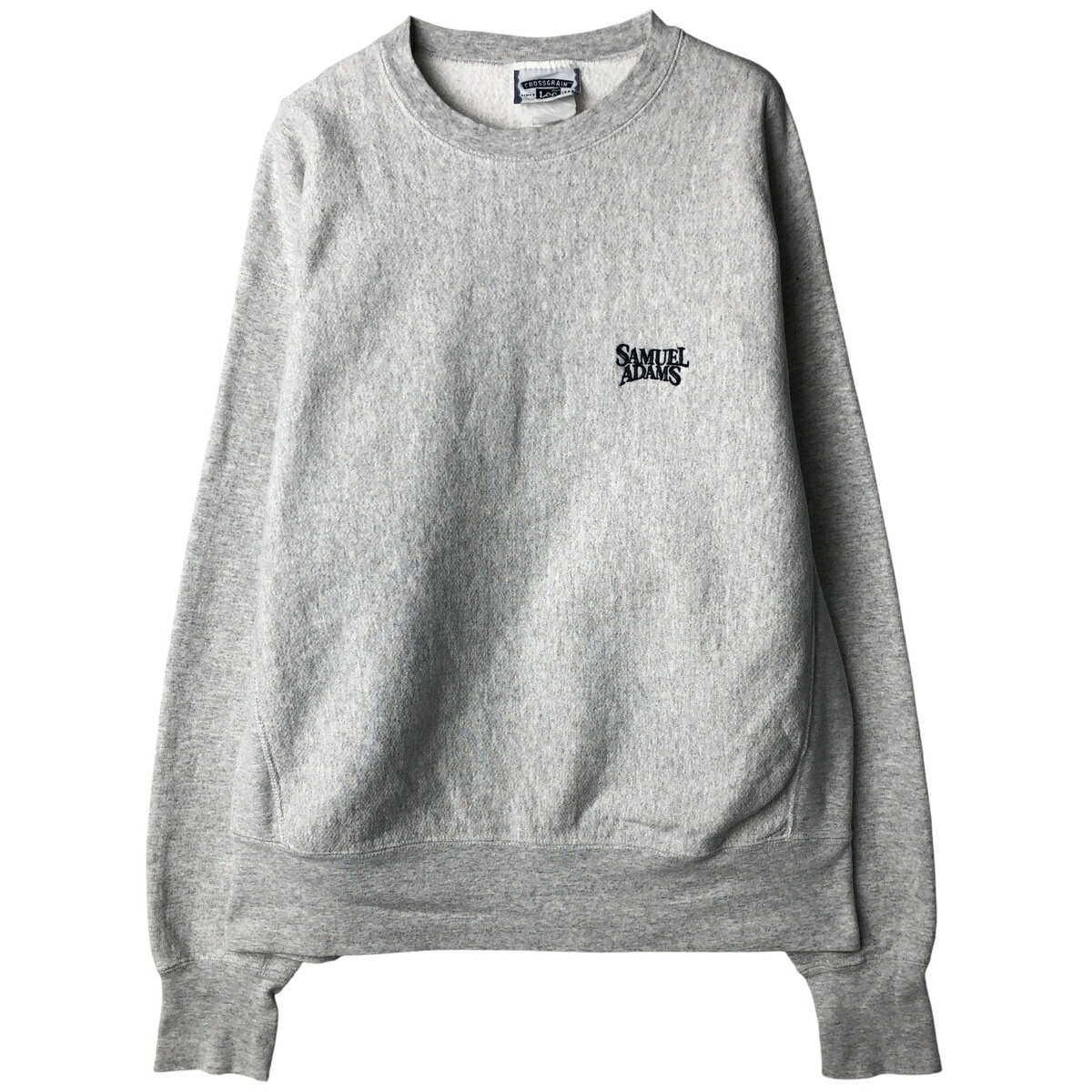 古着 90~00'S リー Lee SAMUEL ADAMS サミュエルアダムス アドバタイジング スウェットシャツ トレーナー メンズXL相当 /eaa483048 【中古】 【251130】 【NH-2508】 【SS2603_10】 グレー系 春夏秋冬(4.0)