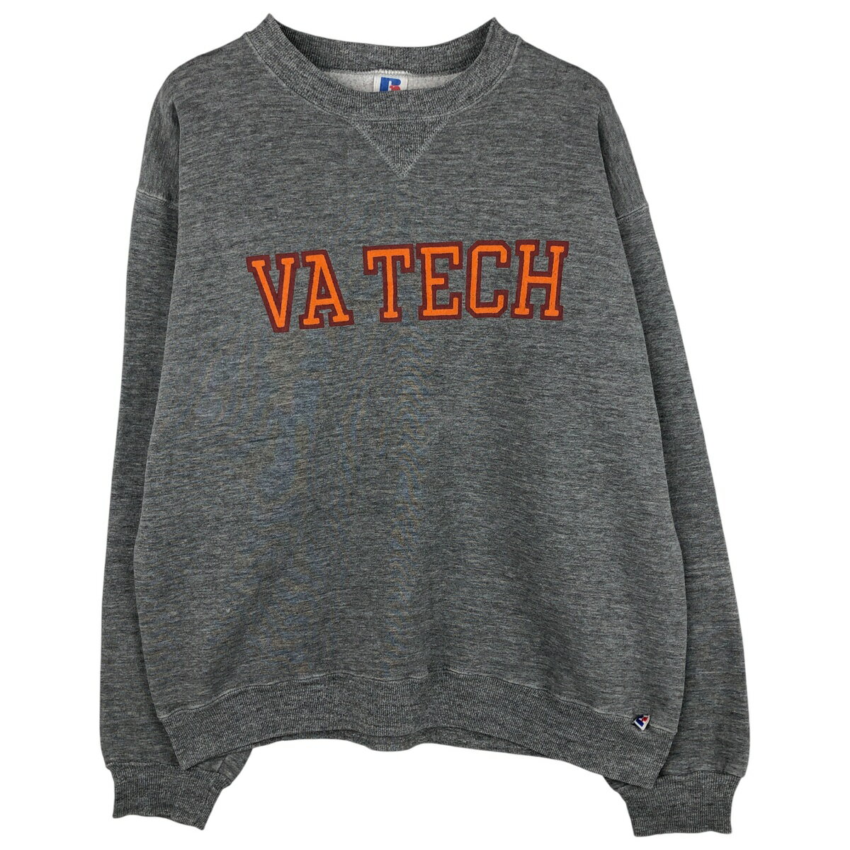 樂天商城 - 古着 90'S ラッセル Russell ATHLETIC プリント カレッジスウェットシャツ トレーナー USA製 メンズL相当 /eaa483138 【中古】 【260117】 【NH-2508】 【SS2603_10】 春夏秋冬