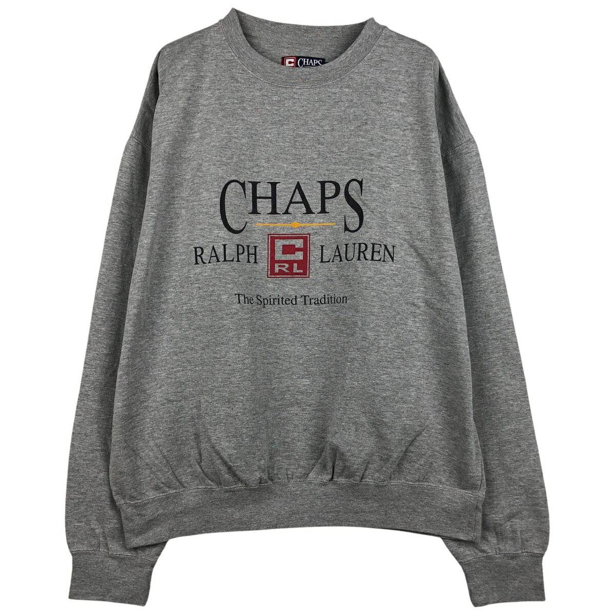 商品詳細 ブランド・Ralph Lauren・ラルフローレン・ 特徴・クルーネック(丸首)・長袖・ モデル/形状・CHAPS チャップス・ロゴスウェットシャツ トレーナー・ 素材・コットン:80%・ポリエステル:20%・ 色・グレー系 灰色・ 柄・ロゴプリント・ 生産国・パキスタン製・ 年代 サイズ・表記サイズ:L・着丈:69cm・身幅:64.5cm・肩幅:67cm・袖丈:65cm・ コンディション・C・ カテゴリ・メンズ・トップス・スウェット・トレーナー・ 商品番号・eaa483171・ 取扱店・ネットショップ・ スタッフコメントRalph Lauren CHAPS チャップス ロゴスウェットシャツ トレーナー / 商品番号 eaa483171 USEDですので使用感などございますが、まだまだご愛用していただけます。 古着という事をご理解の上ご注文よろしくお願いします。 【状態追記】 ●全体、毛玉 ●前、右腹部に擦り切れ ●前内側、裾に汚れ ●後内側、裾に汚れ※状態は当社独自の基準です。 着用感表記サイズ着丈身幅肩幅袖丈 メンズLL(※着用感、表記サイズは目安です。)69cm64.5cm67cm65cm ※測定値の若干の誤差はご了承下さい。サイズガイドはこちら ブランドRalph Laurenラルフローレン 特徴クルーネック(丸首) / 長袖 モデル/形状CHAPS チャップス / ロゴスウェットシャツ トレーナー 素材コットン:80% / ポリエステル:20% 色グレー系 灰色 柄ロゴプリント 生産国パキスタン製 年代- カテゴリトレーナー 商品番号eaa483171 取扱店ネットショップ 　　 ラルフローレンの他の商品を見るトレーナーの他の商品を見る