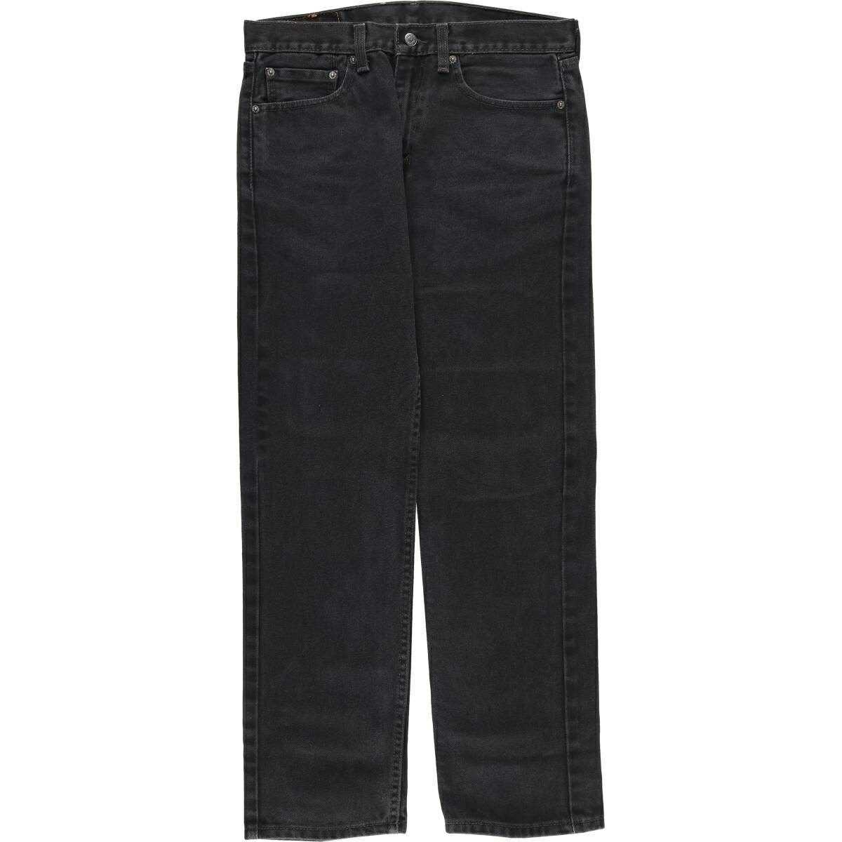 樂天商城 - 古着 リーバイス Levi's 505 ブラックデニム テーパードデニムパンツ メンズw32相当 /eaa483203 【中古】 【260118】 【SS2603_10】 ブラック系 春夏秋冬