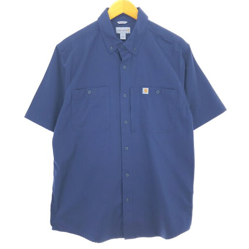 古着 カーハート Carhartt RELAXED FIT ボタンダウン 半袖 ワークシャツ メンズL相当 /eaa485021 【中古】 【240830】 【SS2506_30】 古着 カーハート Carhartt RELAXED FIT ボタンダウン 半袖 ワークシャツ メンズL相当 /eaa485021 【中古】 【240830】 【SS2506_30】