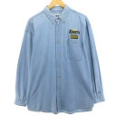 古着 CHASE AUTHENTICS 長袖 ボタンダウンデニムシャツ メンズXL相当 /eaa485036 【中古】 【240831】 【SS2509_50】