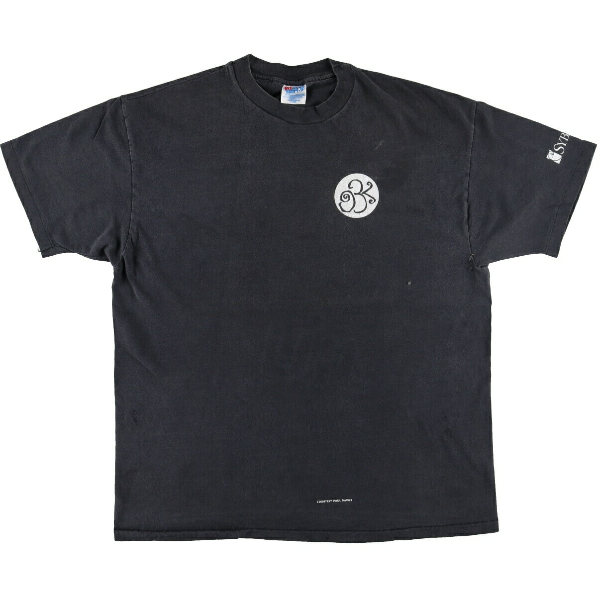 古着 90'S ヘインズ Hanes SYBASE サイベース アドバタイジングTシャツ USA製 メンズXL相当 ヴィンテージ /eaa485271 【中古】 【240909】 【SS2506_10】