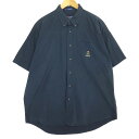 古着 90'S ラルフローレン Ralph Lauren CHAPS チャップス 半袖 ボタンダウンシャツ メンズXL相当 ヴィンテージ /eaa485505 ...