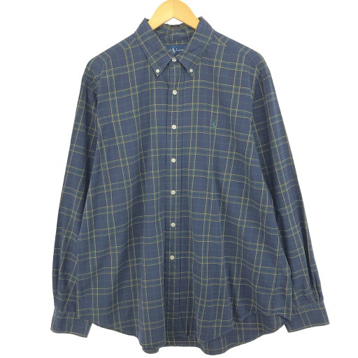 古着 ラルフローレン Ralph Lauren CLASSIC FIT タータンチェック 長袖 ボタンダウンチェックシャツ メンズXL相当 /eaa486082 【中古】 【240902】 【SS2509_30】 古着 ラルフローレン Ralph Lauren CLASSIC FIT タータンチェック 長袖 ボタンダウンチェックシャツ メンズXL相当 /eaa486082 【中古】 【240902】 【SS2509_30】