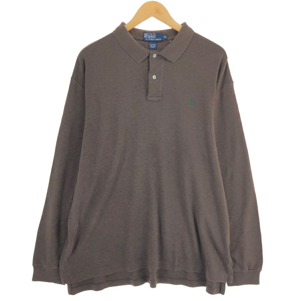 古着 ラルフローレン Ralph Lauren POLO by Ralph Lauren 長袖 ポロシャツ メンズXL相当 /eaa486384 【中古】 【241021】 【SS2506_10】