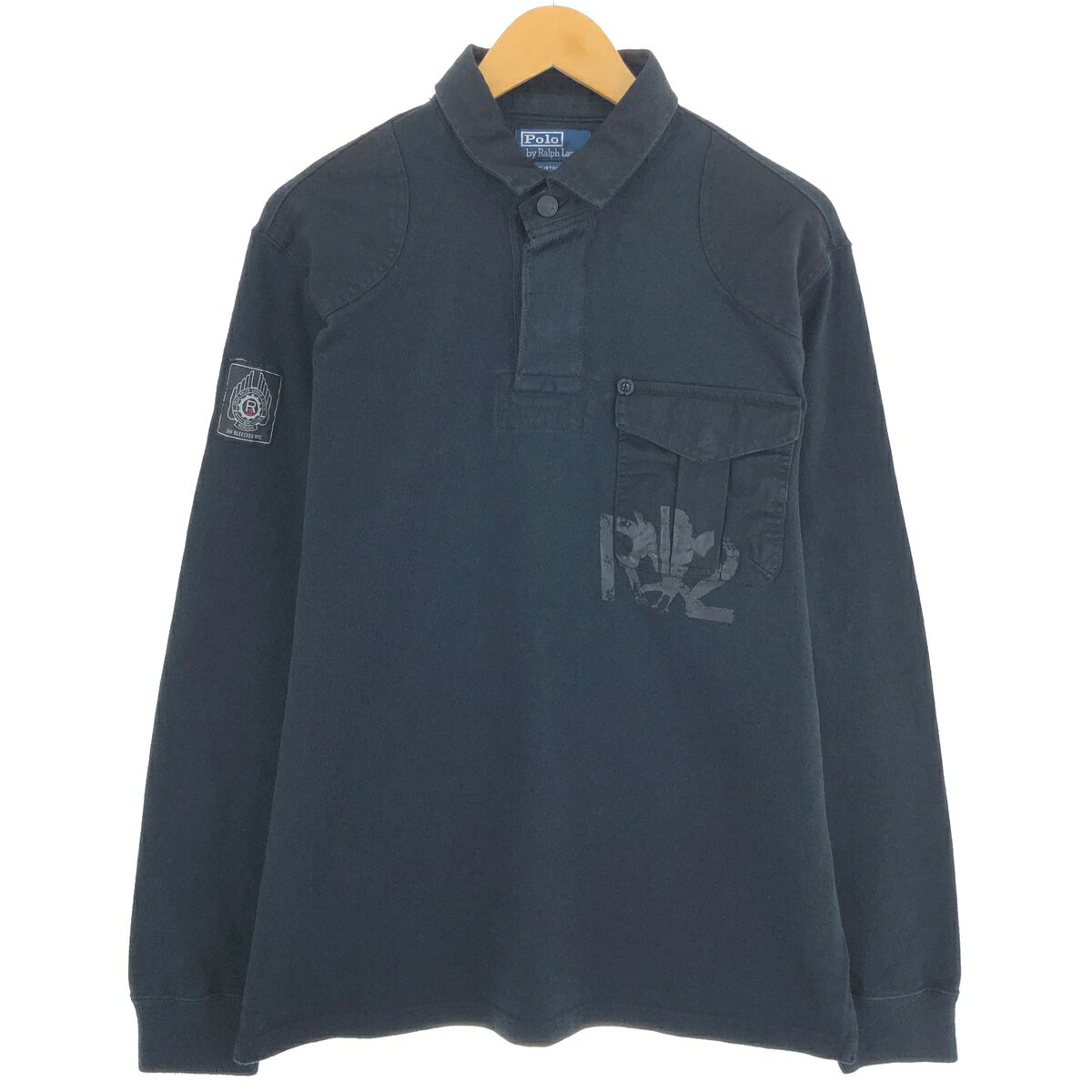 古着 ラルフローレン Ralph Lauren POLO by Ralph Lauren CUSTOM FIT 長袖 ポロシャツ メンズL相当 /eaa486390 【中古】 【241012】 【SS2506_10】