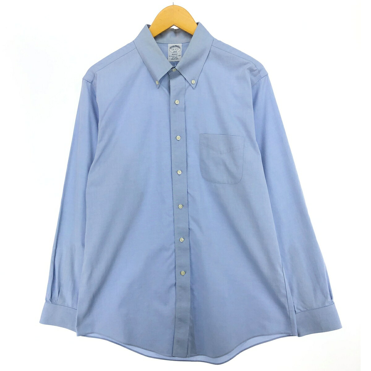 古着 ブルックスブラザーズ Brooks Brothers 1818 長袖 ボタンダウンシャツ メンズL相当 /eaa487097 【中古】 【240919】 【SS2506_30】