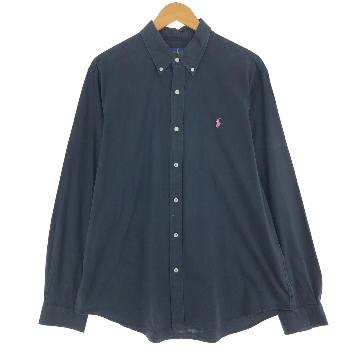 古着 ラルフローレン Ralph Lauren CLASSIC FIT クラシックフィット 長袖 ボタンダウンシャツ メンズXL相当 /eaa487590 【中古】 【241007】