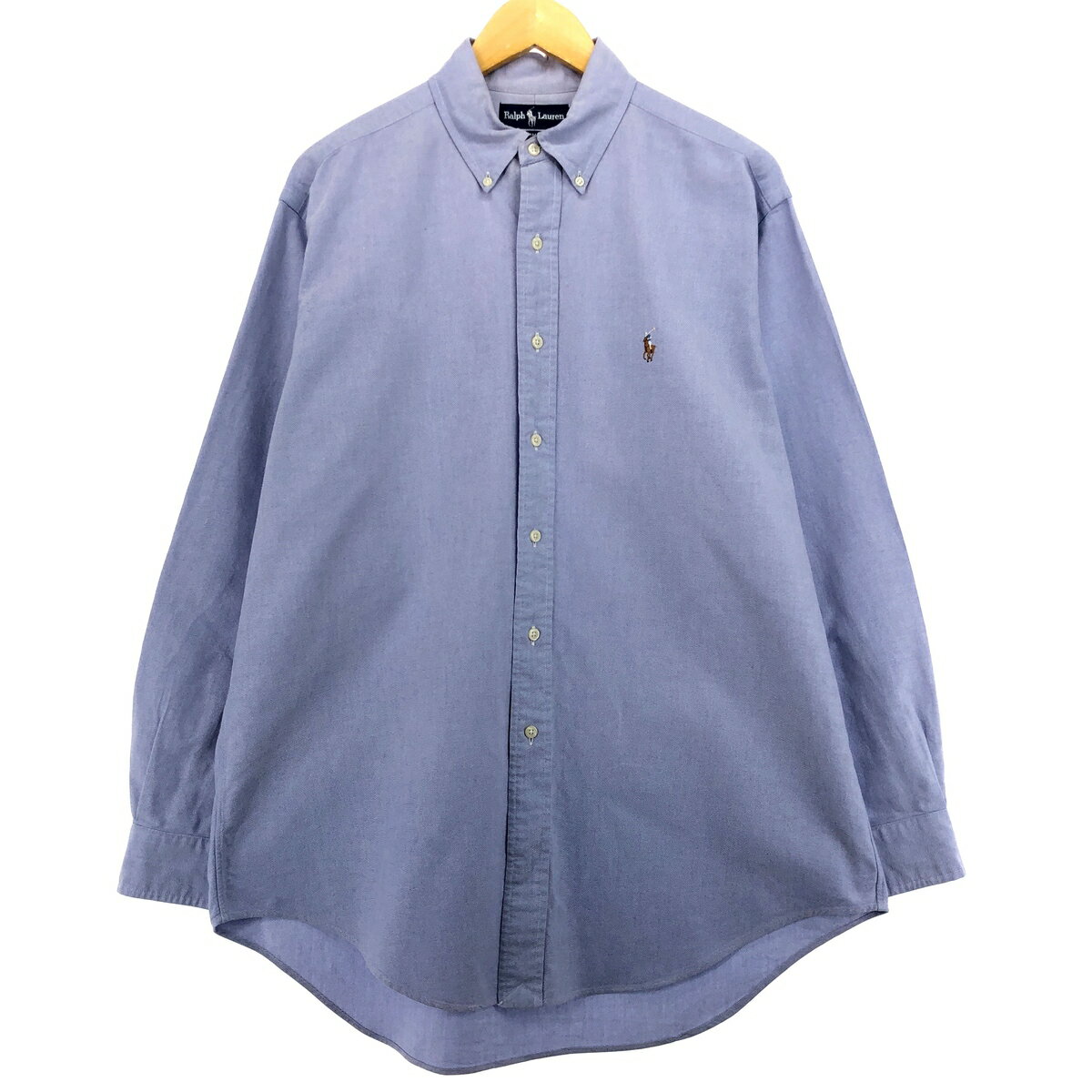 古着 ラルフローレン Ralph Lauren YARMOUTH 長袖 ボタンダウンシャツ メンズL相当 /eaa488121 【中古】 【240916】