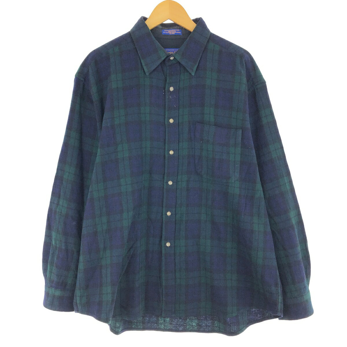希少 50s Pendleton ブラックウォッチ ウール ブランケット 希少 50s Pendleton ブラックウォッチ ウール ブランケット
