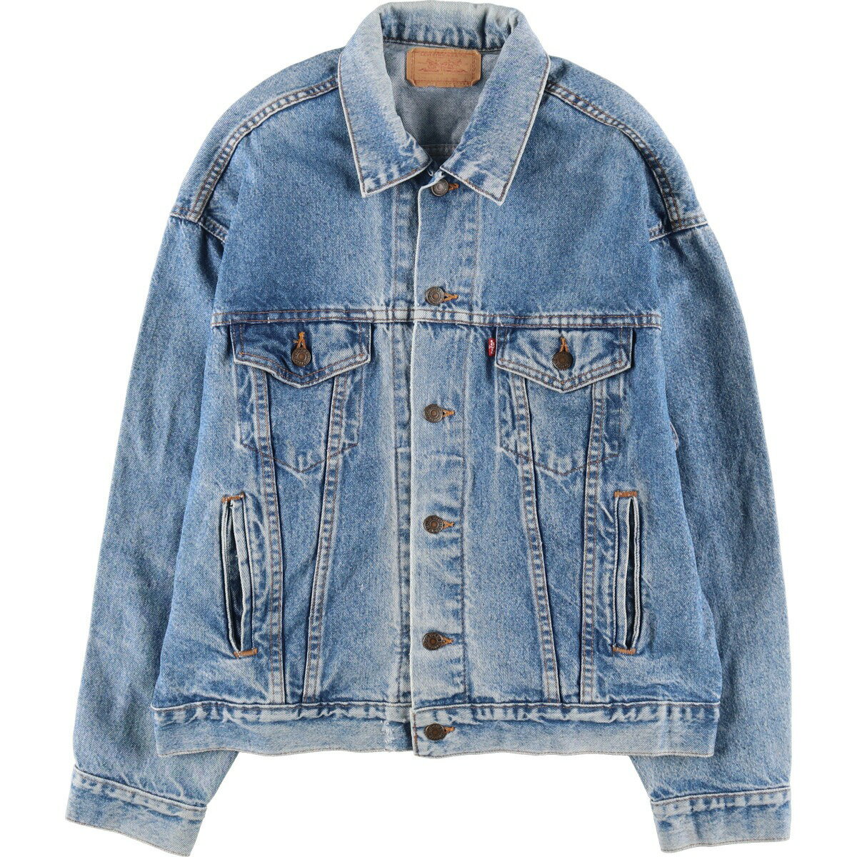 古着 90'S リーバイス Levi's 70507-0218 デニムジャケット Gジャン USA製 メンズL相当 ヴィンテージ /eaa488565 【中古】 【240921】 ss2503_30