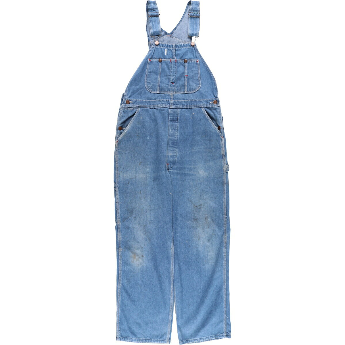 古着 ディッキーズ Dickies デニムオーバーオール メンズw37相当 /eaa488719 【中古】 【241114】 【SS2506_30】