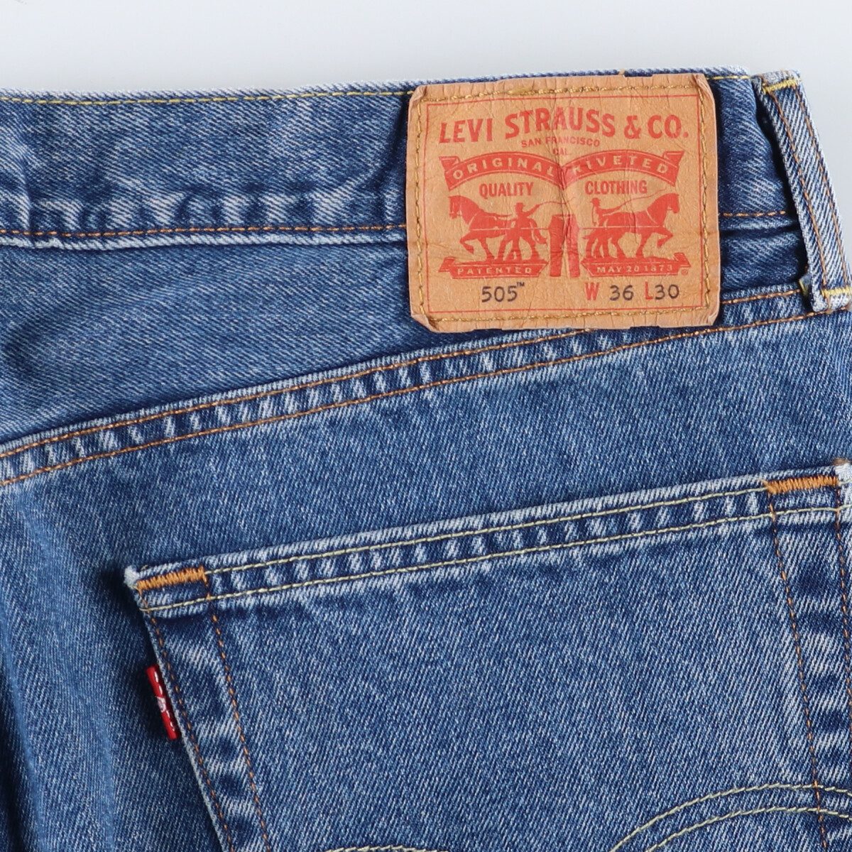 古着 リーバイス Levi's 505 テーパードデニムパンツ メンズw37相当 /eaa488793 【中古】 【240917】 【SS2506_30】