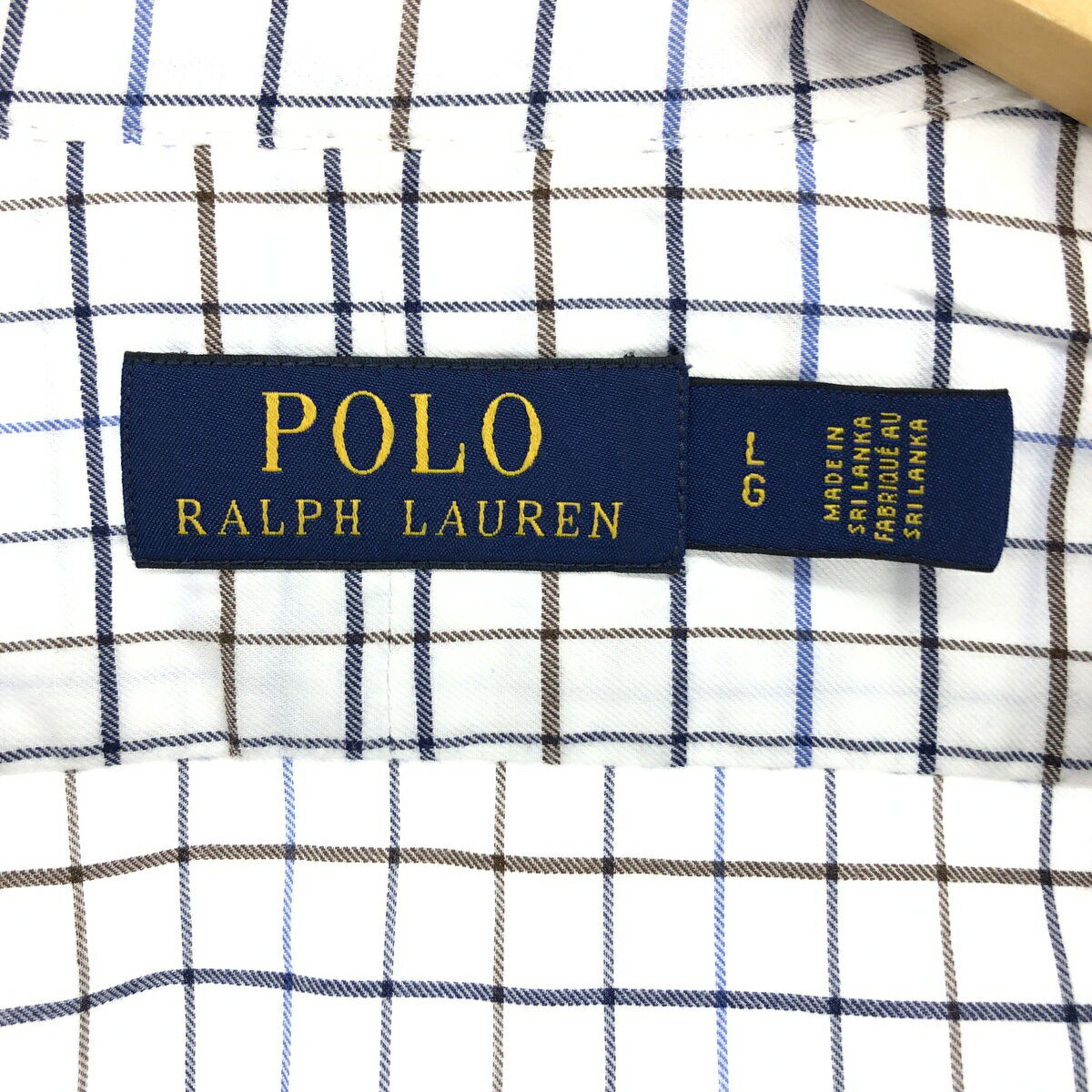 古着 ラルフローレン Ralph Lauren POLO RALPH LAUREN 長袖 コットンチェックシャツ メンズL相当 /eaa488924 【中古】 【240914】
