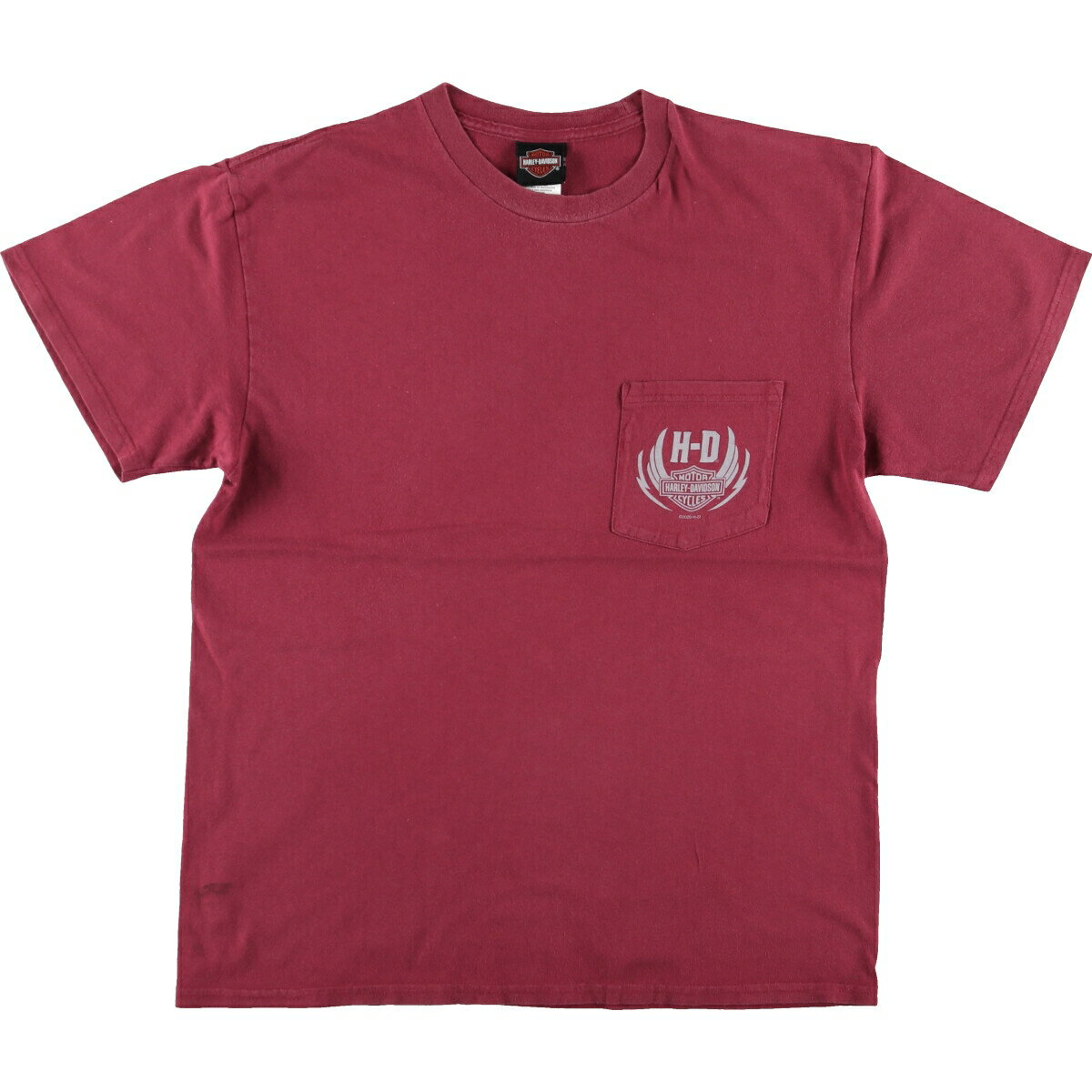 古着 ハーレーダビッドソン Harley-Davidson バックプリント モーターサイクル バイクTシャツ メンズL相当 /eaa490714 【中古】 【240925】 【SS2506_30】