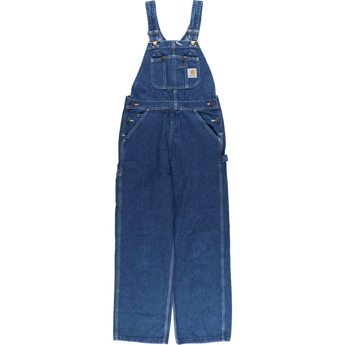 古着 カーハート Carhartt デニムオーバーオール メンズw32相当 /eaa491065 【中古】 【240930】 【SS2509_30】