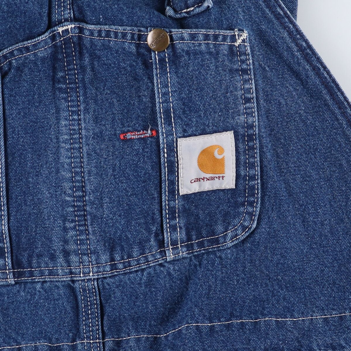古着 ビッグサイズ カーハート Carhartt デニムオーバーオール メンズw41相当 /eaa491067 【中古】 【240930】 【SS2506_30】
