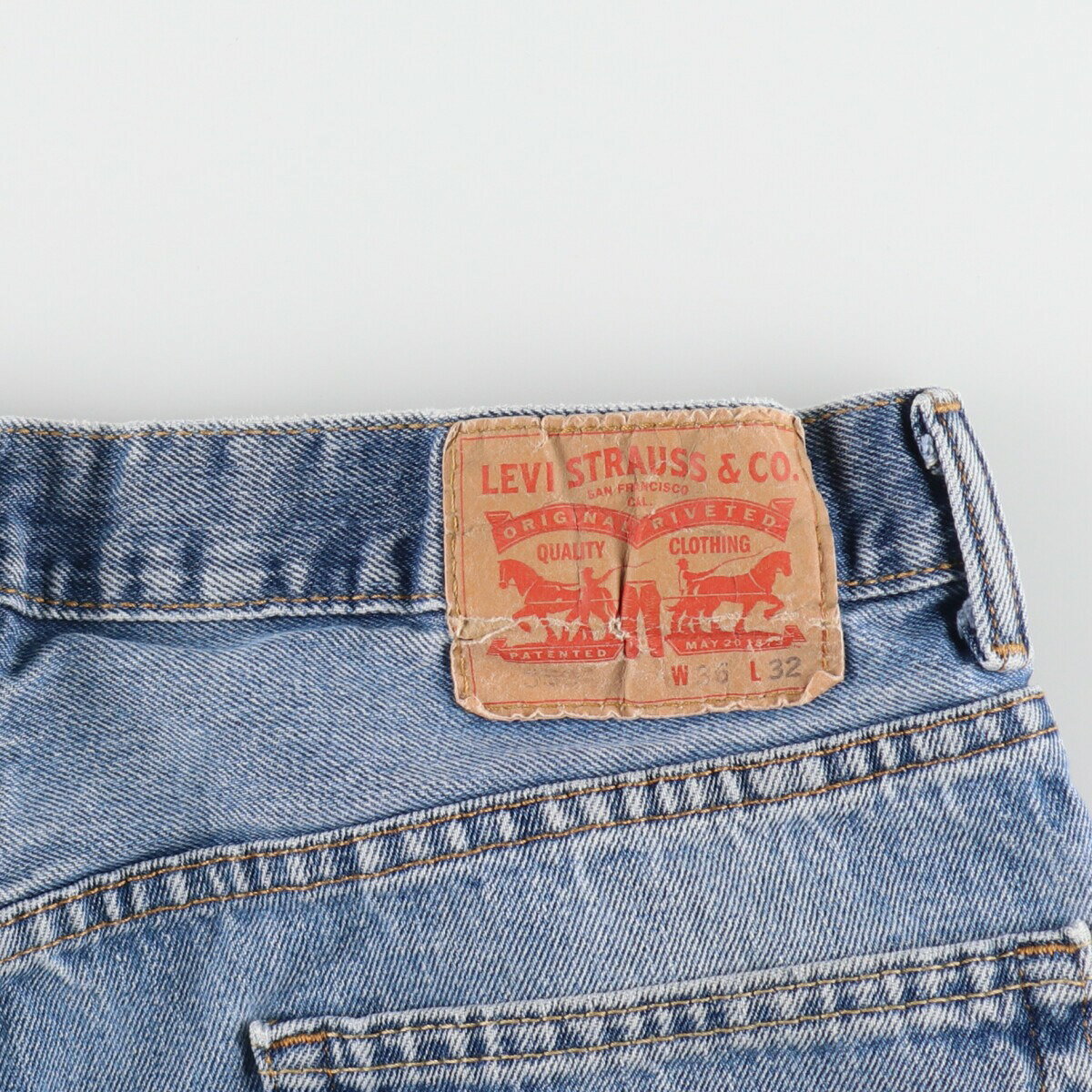 古着 リーバイス Levi's 550 テーパードデニムパンツ メンズw36相当 /eaa491723 【中古】 【240917】 【SS2506_10】