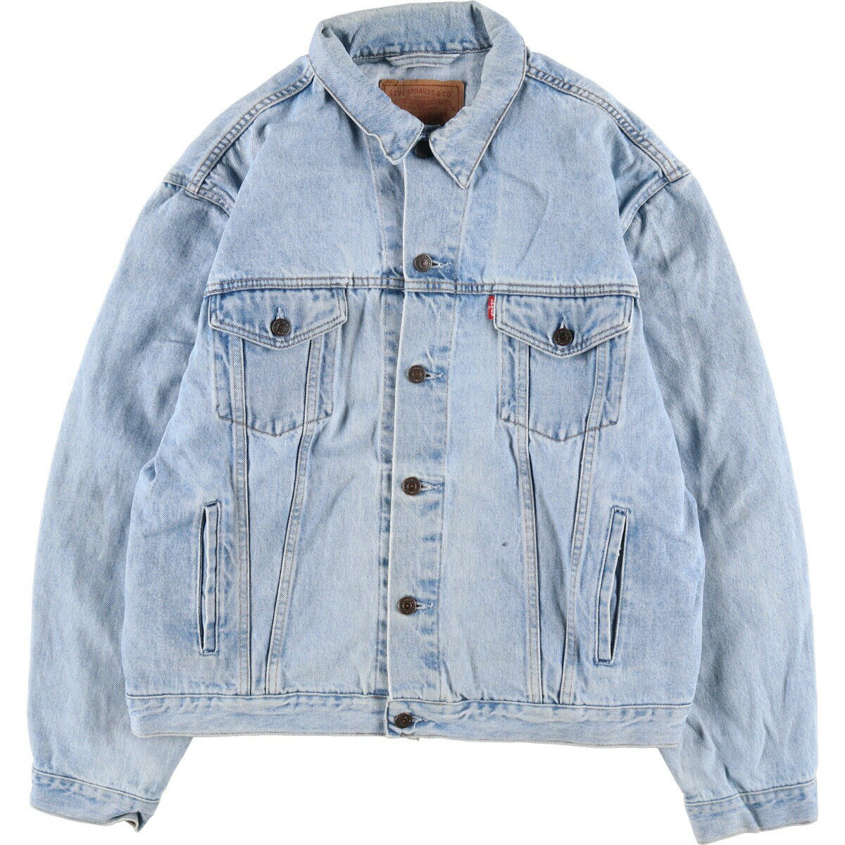 古着 90'S リーバイス Levi's 70503-02 ユーロモデル デニムジャケット Gジャン イタリア製 メンズXL相当 ヴィンテージ /eaa491801 【中古】 【240918】 【SS2506_10】
