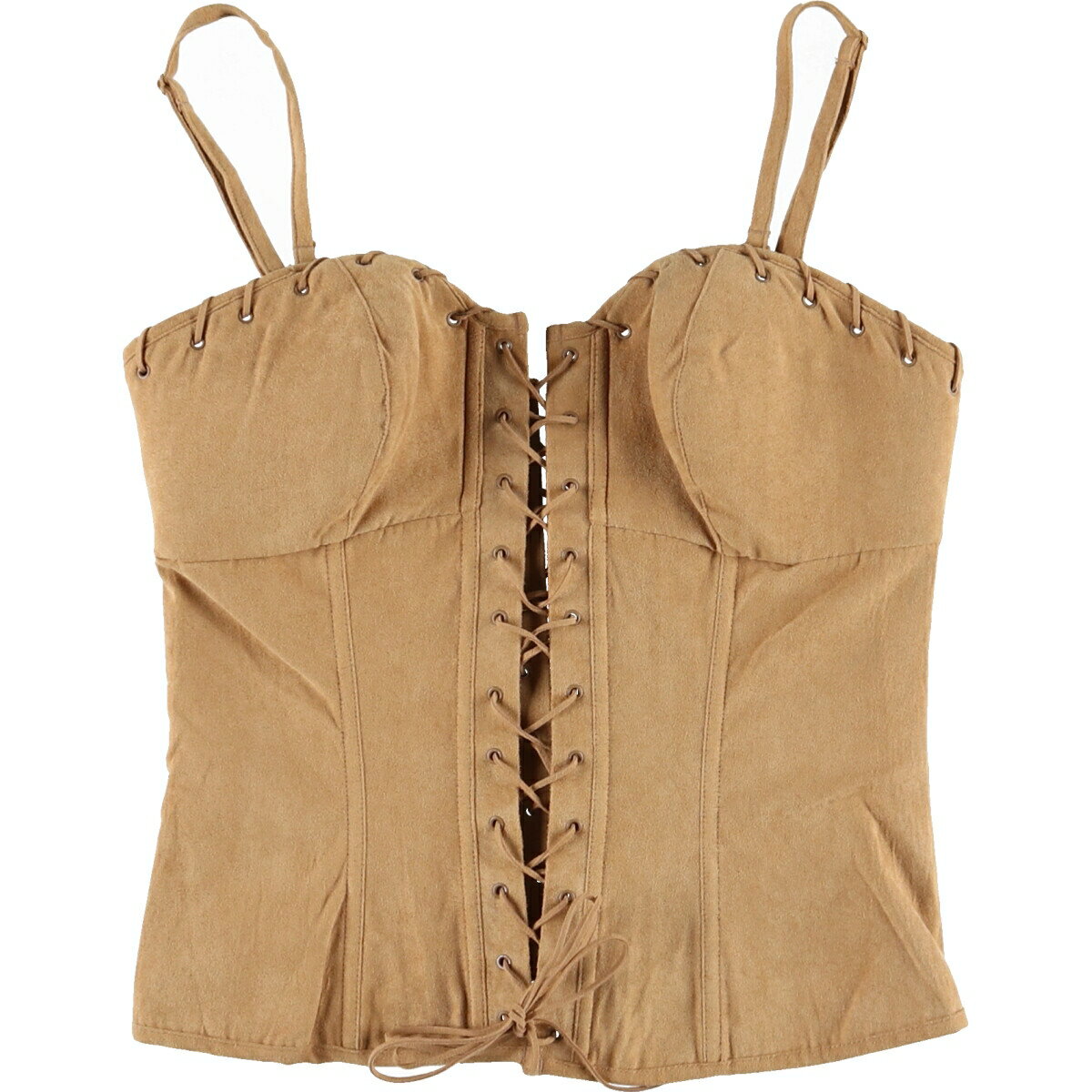 DEADSTOCK デッドストック Dreamgirl レースアップ スエード ビスチェ レディースM相当 /eaa491906 【中古】 【240922】 【SS2506_30】のサムネイル