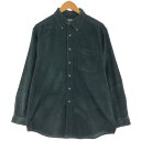 古着 00'S エルエルビーン L.L.Bean 長袖 ボタンダウン コーデュロイシャツ メンズM相当 /eaa491962 【中古】 【241005】