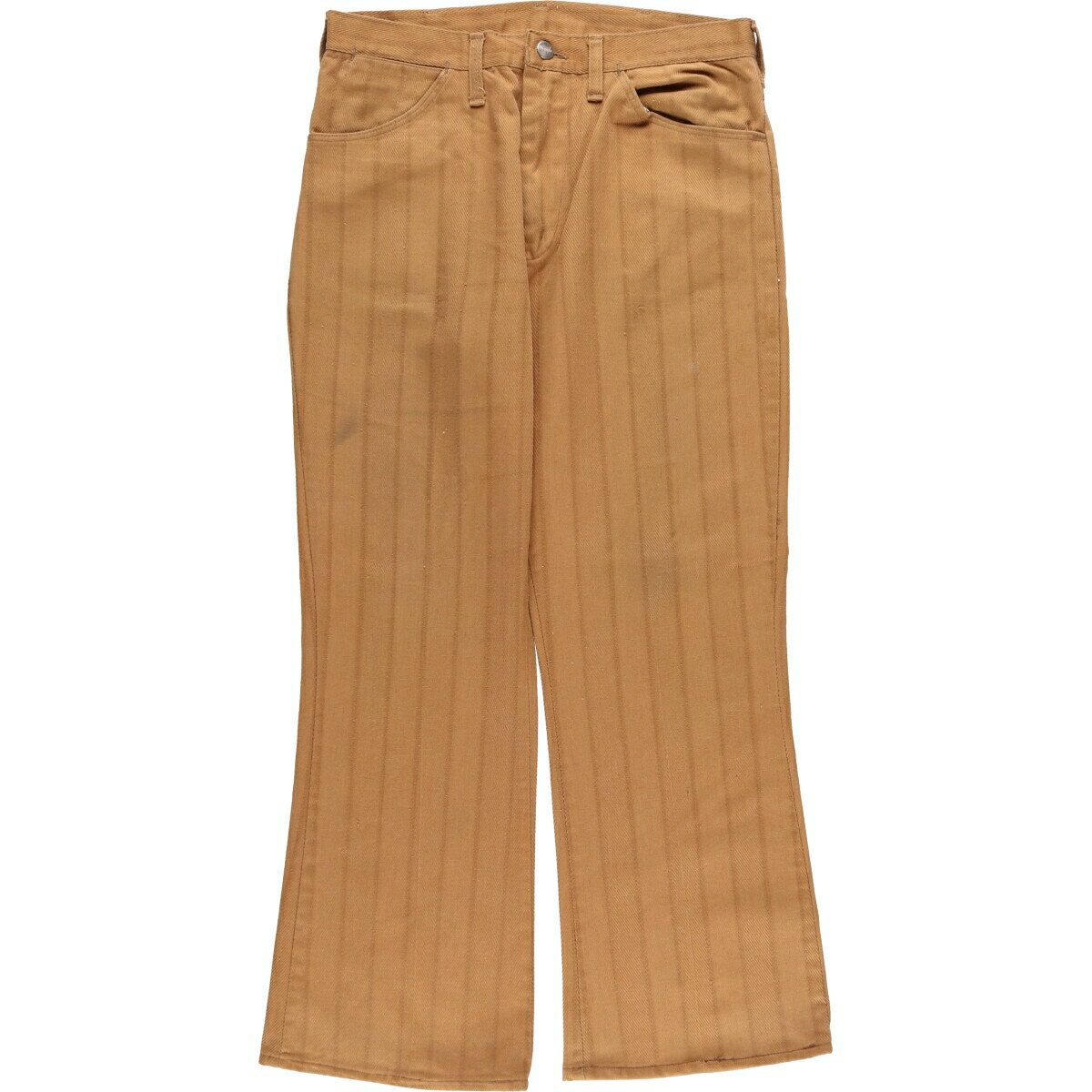 古着 70'S ラングラー Wrangler ランチャードレスジーンズ ストライプ柄 スラックスパンツ USA製 メンズw32相当 ヴィンテージ /eaa492046 【中古】 【250209】