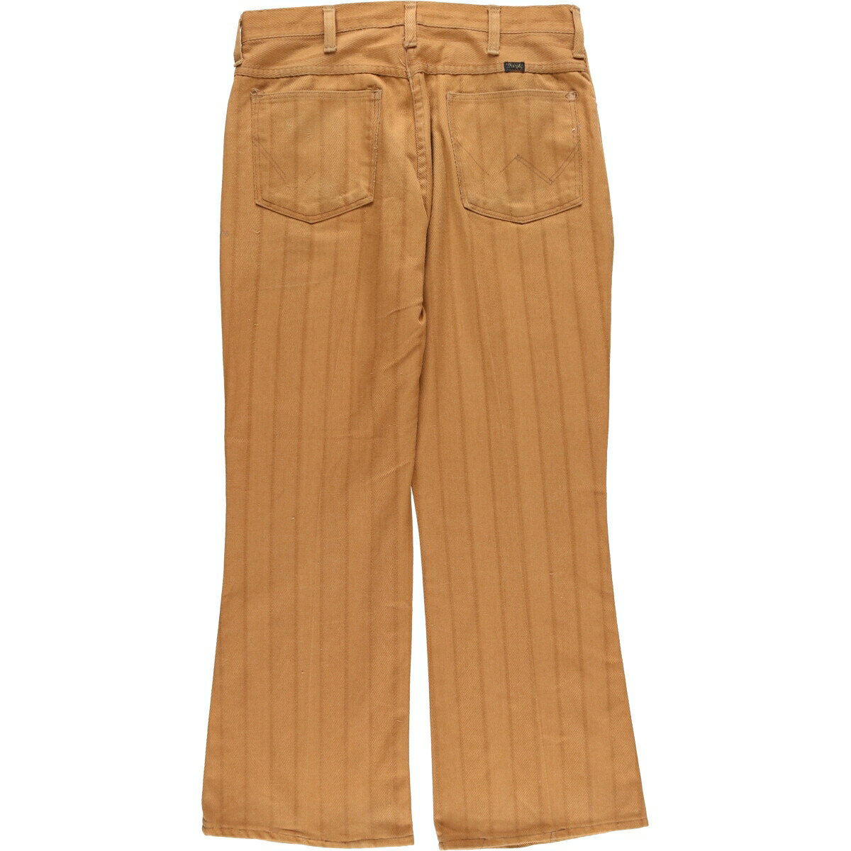 古着 70'S ラングラー Wrangler ランチャードレスジーンズ ストライプ柄 スラックスパンツ USA製 メンズw32相当 ヴィンテージ /eaa492046 【中古】 【250209】