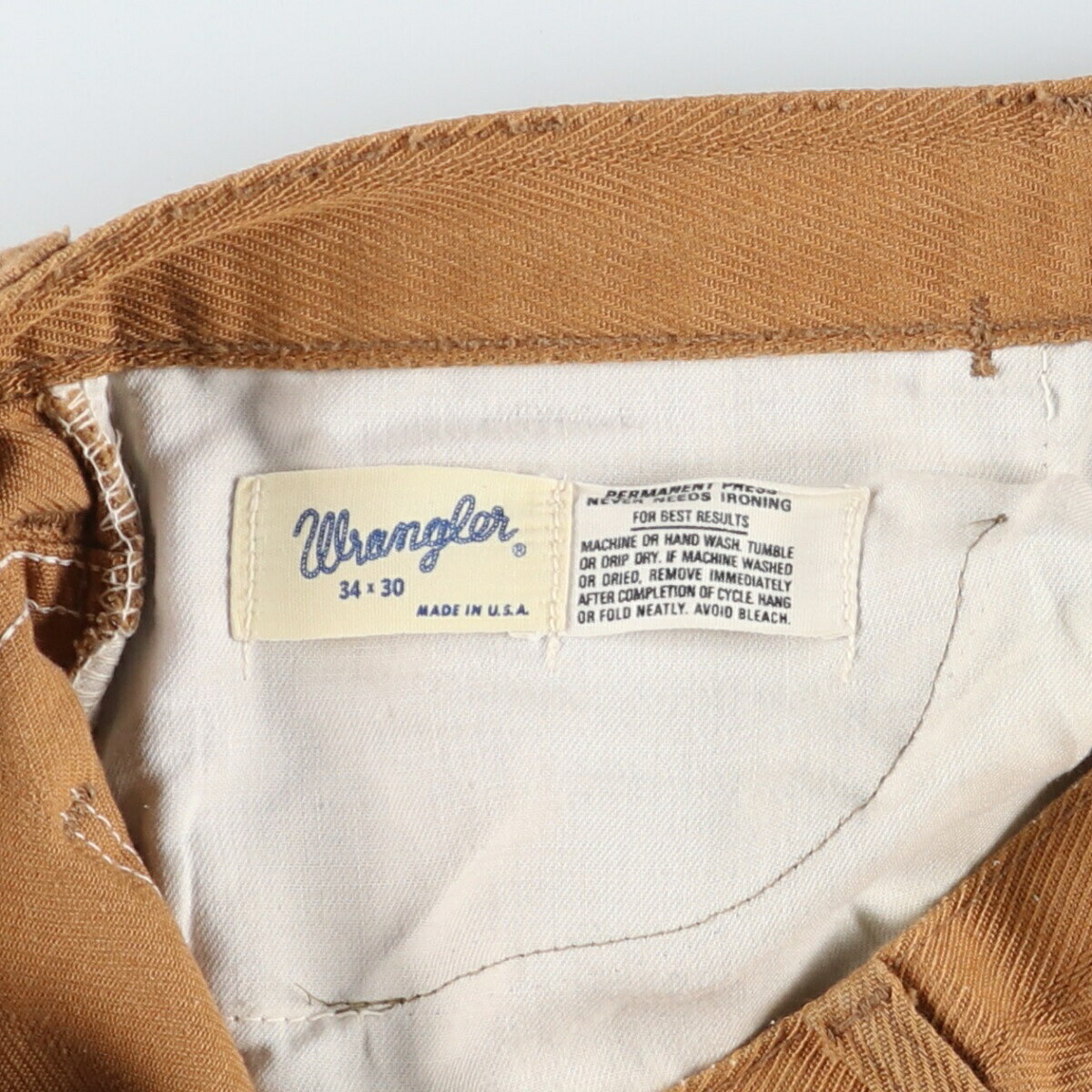 古着 70'S ラングラー Wrangler ランチャードレスジーンズ ストライプ柄 スラックスパンツ USA製 メンズw32相当 ヴィンテージ /eaa492046 【中古】 【250209】