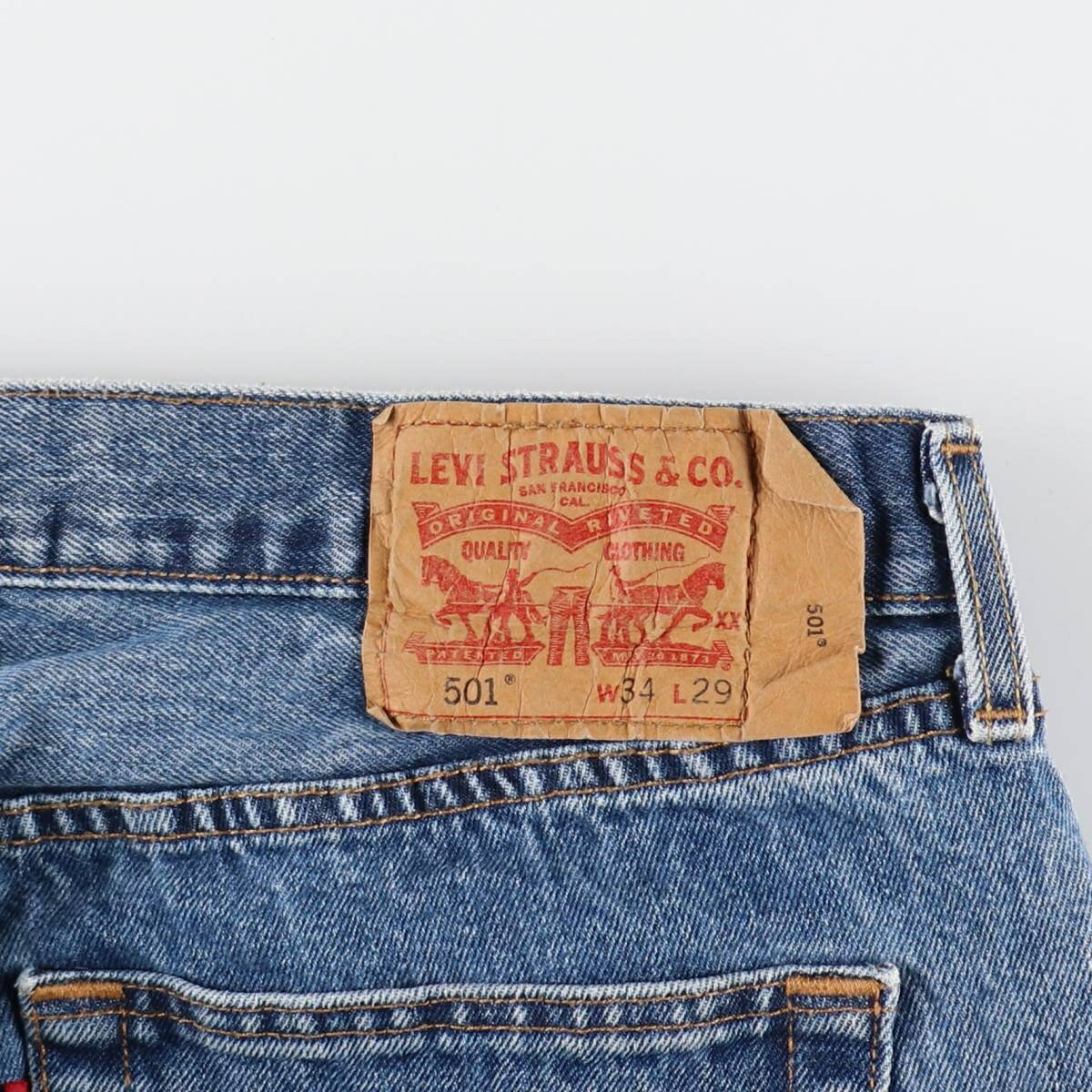 古着 リーバイス Levi's 501 ストレートデニムパンツ メンズw35相当 /eaa492227 【中古】 【250126】 3