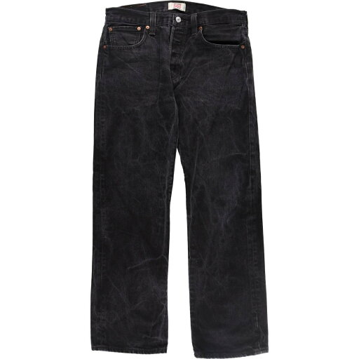 古着 リーバイス Levi's リーバイス501 STRAIGHT LEG BUTTON-FLY ブラックデニム ストレートデニムパンツ メンズw34相当 /eaa492236 【中古】 【250126】 古着 リーバイス Levi's リーバイス501 STRAIGHT LEG BUTTON-FLY ブラックデニム ストレートデニムパンツ メンズw34相当 /eaa492236 【中古】 【250126】