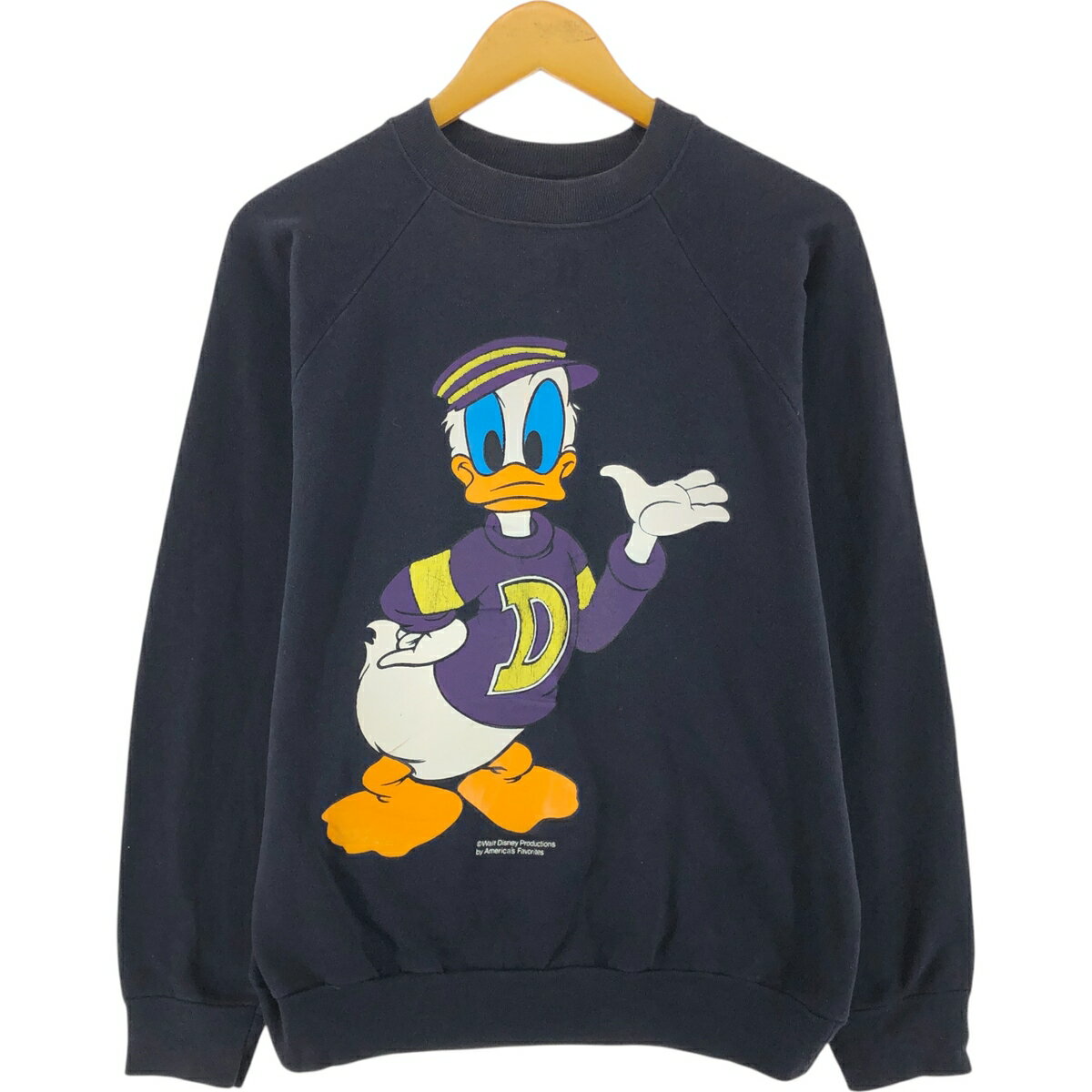 90's vintage ヴィンテージ ドナルドダック スウェット USA製