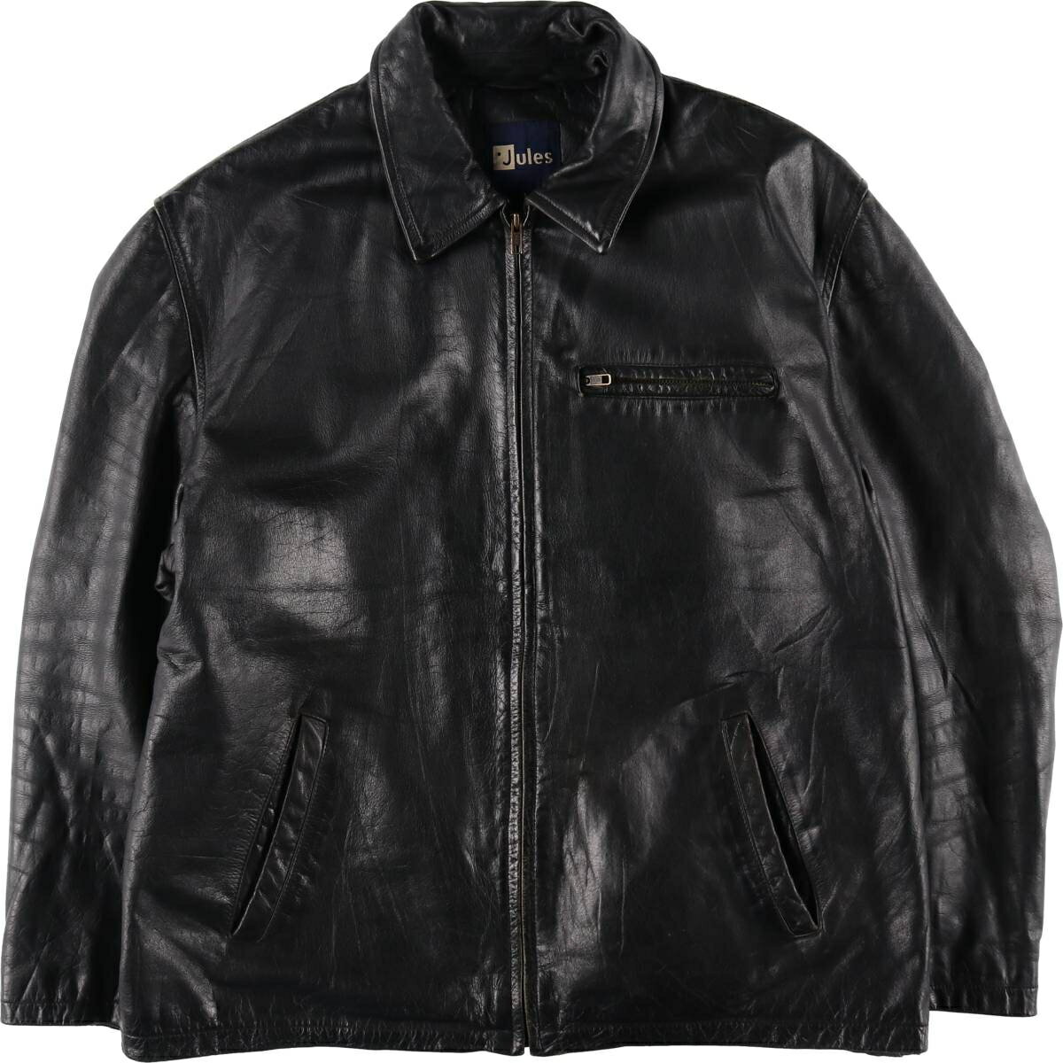古着 Jules レザーブルゾンタイプ メンズL相当 /eaa492826 【中古】 【250112】