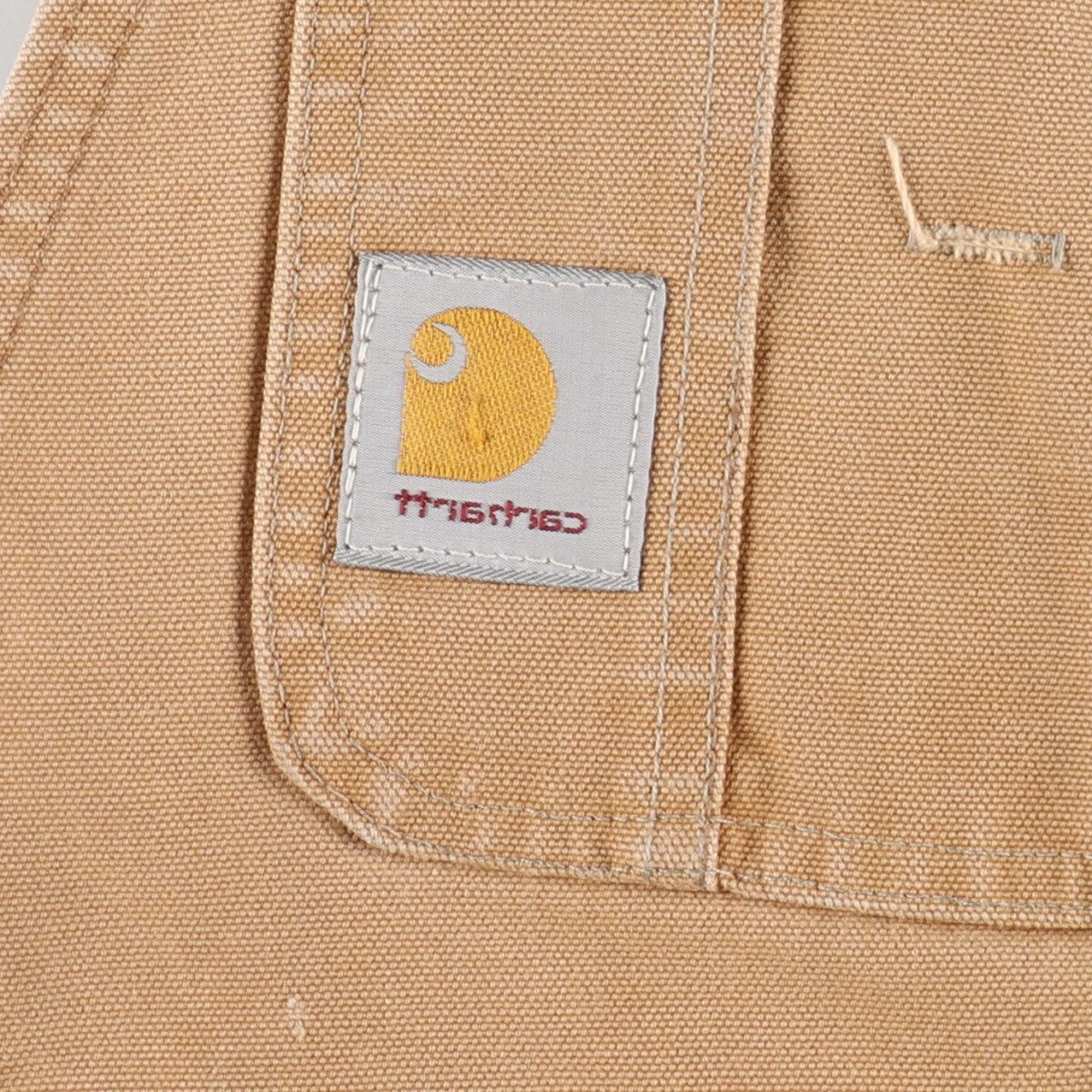 古着 90'S カーハート Carhartt ダブルニー ダック オーバーオール USA製 メンズw32相当 ヴィンテージ /eaa493335 【中古】 【241012】 【SS2506_10】