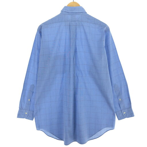 古着 ブルックスブラザーズ Brooks Brothers Est.1818 長袖 コットンチェックシャツ メンズL相当 /eaa493458 【中古】 【241014】 【SS2506_30】