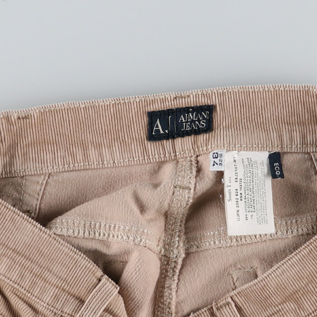 古着 ジョルジオアルマーニ Giorgio Armani JEANS コーデュロイパンツ メンズw33相当 /eaa493602 【中古】 【241005】 【SS2506_30】