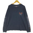 古着 ハーレーダビッドソン Harley-Davidson ロングTシャツ ロンT メンズXL相当 /eaa493816 【中古】 【241007】 【SS2506_10】