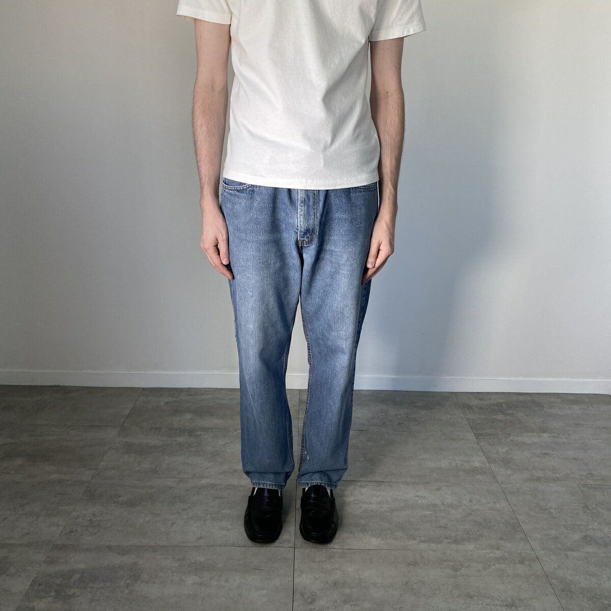 古着 リーバイス Levi's 550 RELAXED FIT テーパードデニムパンツ メンズw34相当 /eaa494352 【中古】 【241017】 【WP2408】 【SS2506_10】
