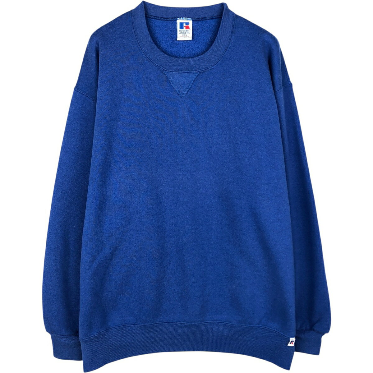 Rakuten - 古着 90'S ラッセル Russell 無地 ブランクスウェットシャツ トレーナー USA製 メンズXXL相当 ヴィンテージ /eaa495064 【中古】 【260326】 ブルー系 春夏秋冬