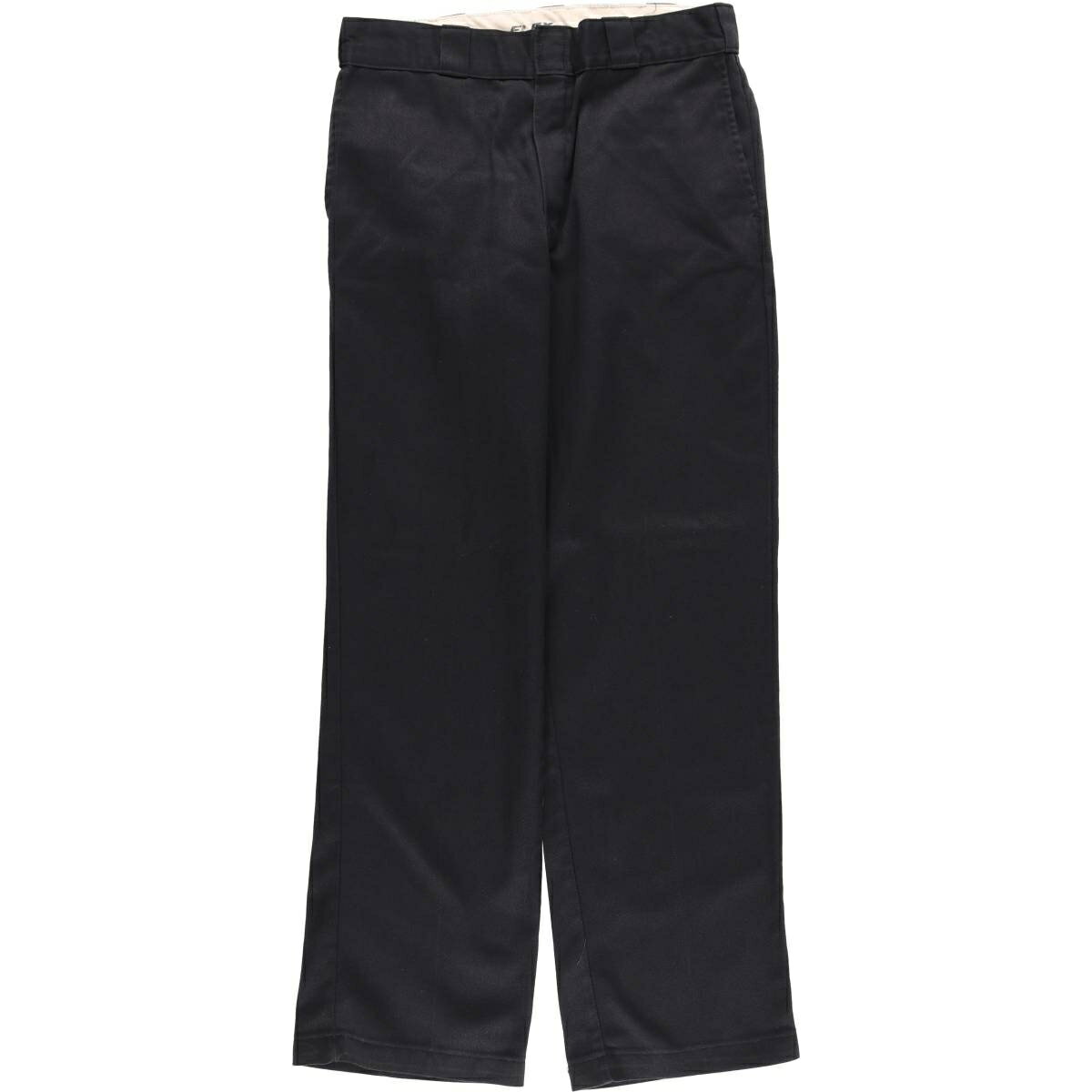 古着 ディッキーズ Dickies 874 FLEX ORIGINAL FIT メンズw32相当 /eaa495178 【中古】 【260320】 ブラック系 春夏秋冬