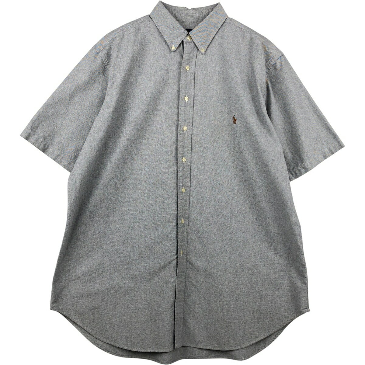 Rakuten - 古着 ラルフローレン Ralph Lauren CLASSIC FIT クラシックフィット 半袖 ボタンダウンシャツ メンズXL相当 /eaa495234 【中古】 【260521】
