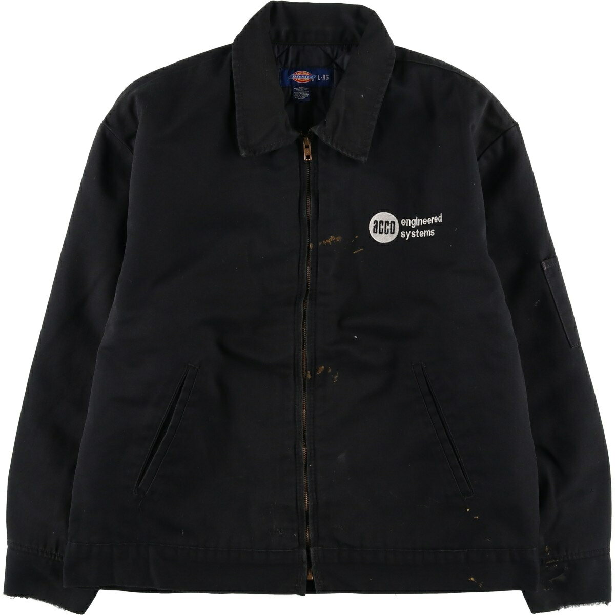 ディッキーズ　アイゼンハワージャケット　L　Dickies　ブラック　デトロイト Dickies（ディッキーズ） アイゼンハワージャケット (18452600) メンズ