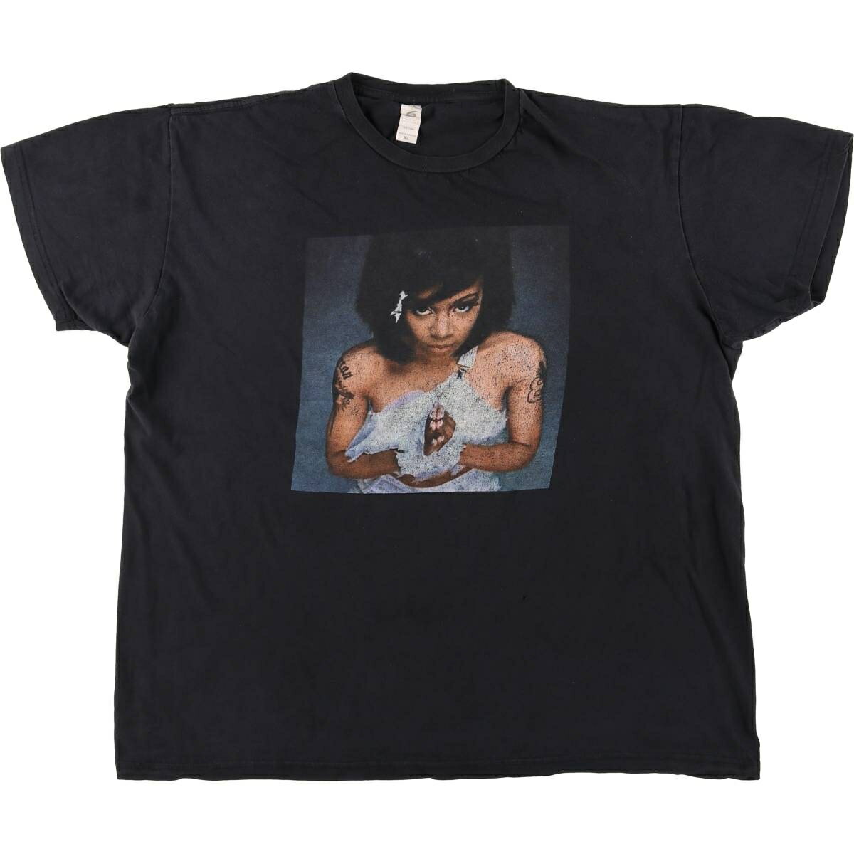 Rakuten - 古着 TLC ティーエルシー ラップTシャツ ラップT メンズXL相当 /eaa495351 【中古】 【260323】 ブラック系 春夏秋