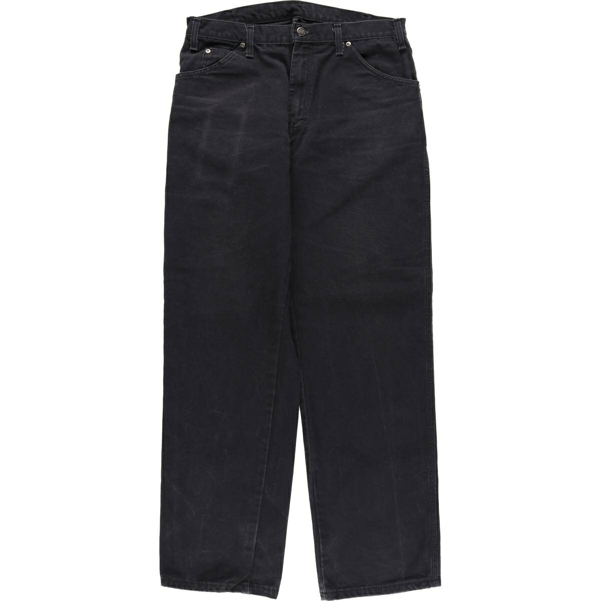 Rakuten - 古着 ディッキーズ Dickies ダックペインターパンツ メンズw34相当 /eaa495616 【中古】 【260323】 ブラック系 春夏秋冬