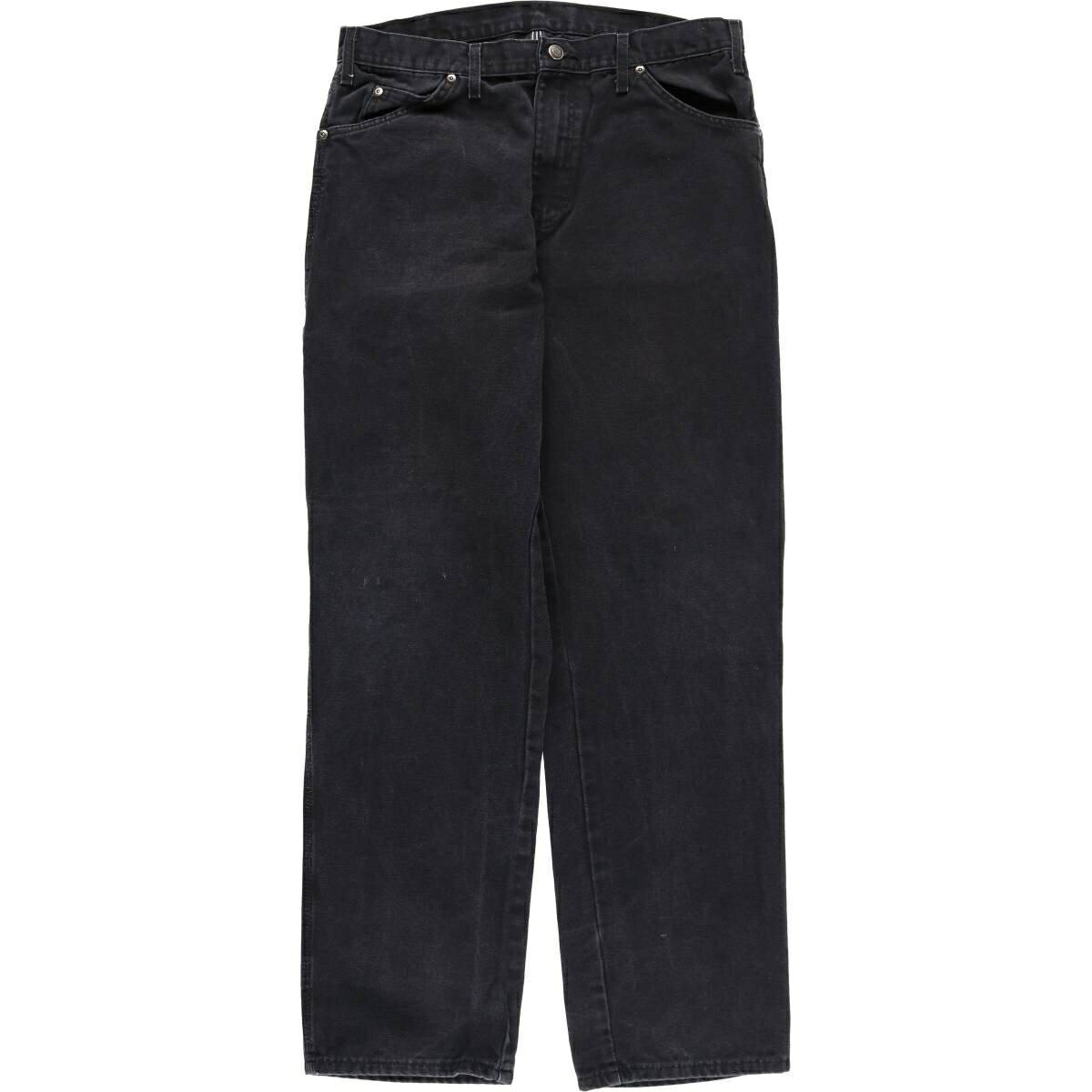 Rakuten - 古着 ディッキーズ Dickies ダックペインターパンツ メンズw35相当 /eaa495617 【中古】 【260323】 ブラック系 春夏秋冬