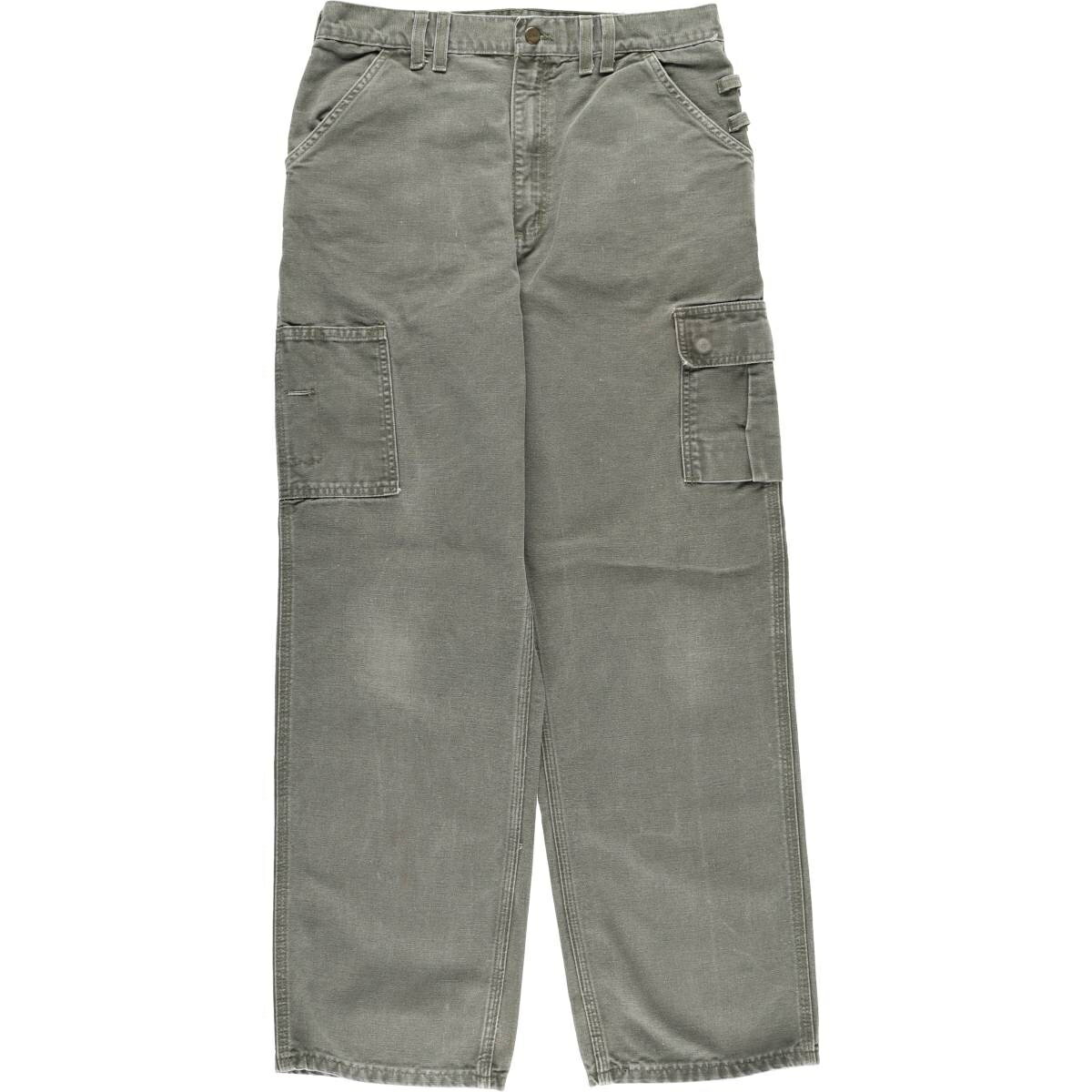 Rakuten - 古着 00'S カーハート Carhartt ダックワークパンツ カーゴパンツ メンズw33相当 /eaa495627 【中古】 【260325】 カーキ系 春夏秋冬