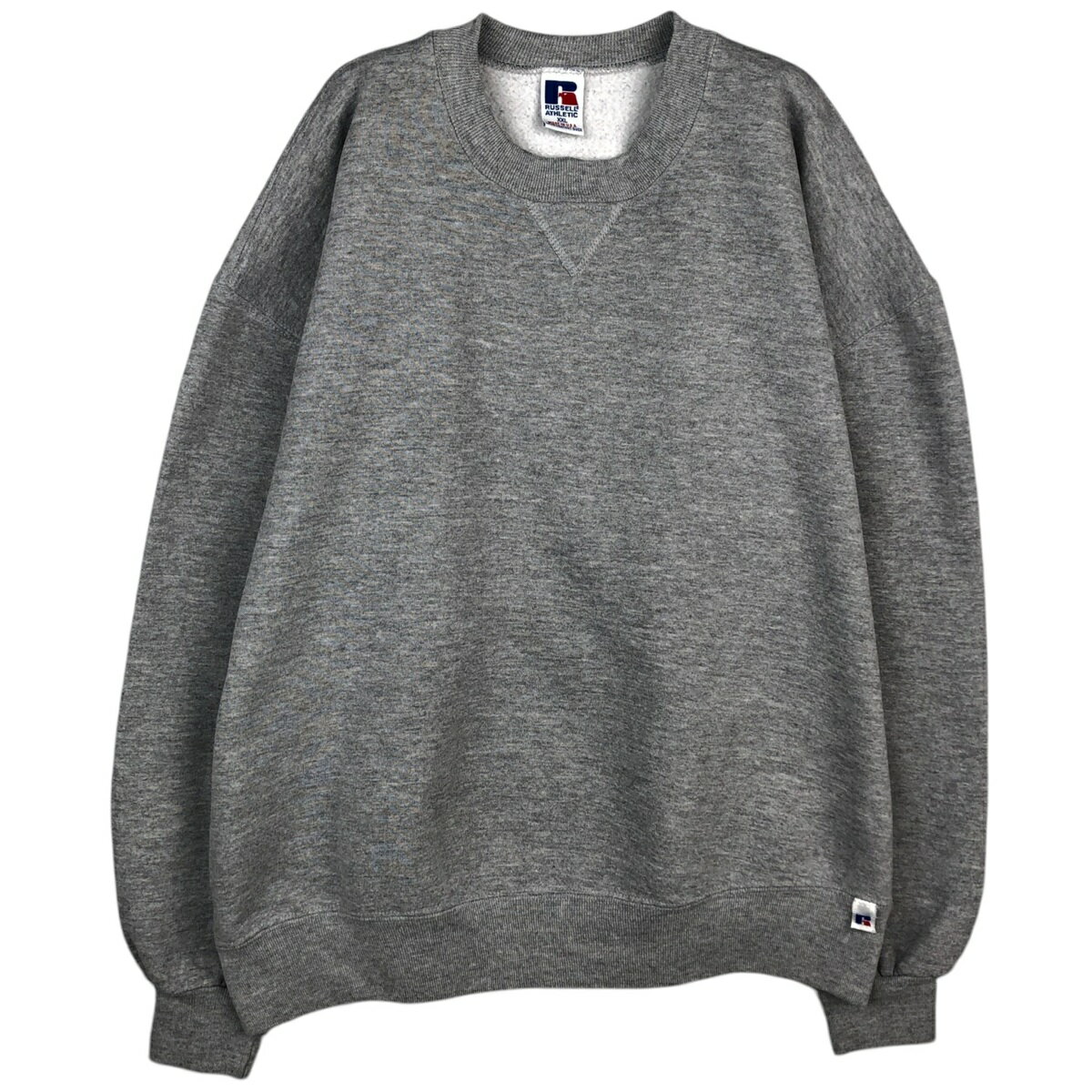 Collaboration - 古着 90'S ラッセル Russell ATHLETIC 無地 ブランクスウェットシャツ トレーナー USA製 メンズXXL相当 ヴィンテージ /eaa495672 【中古】 【260328】 グレー系 春夏秋冬