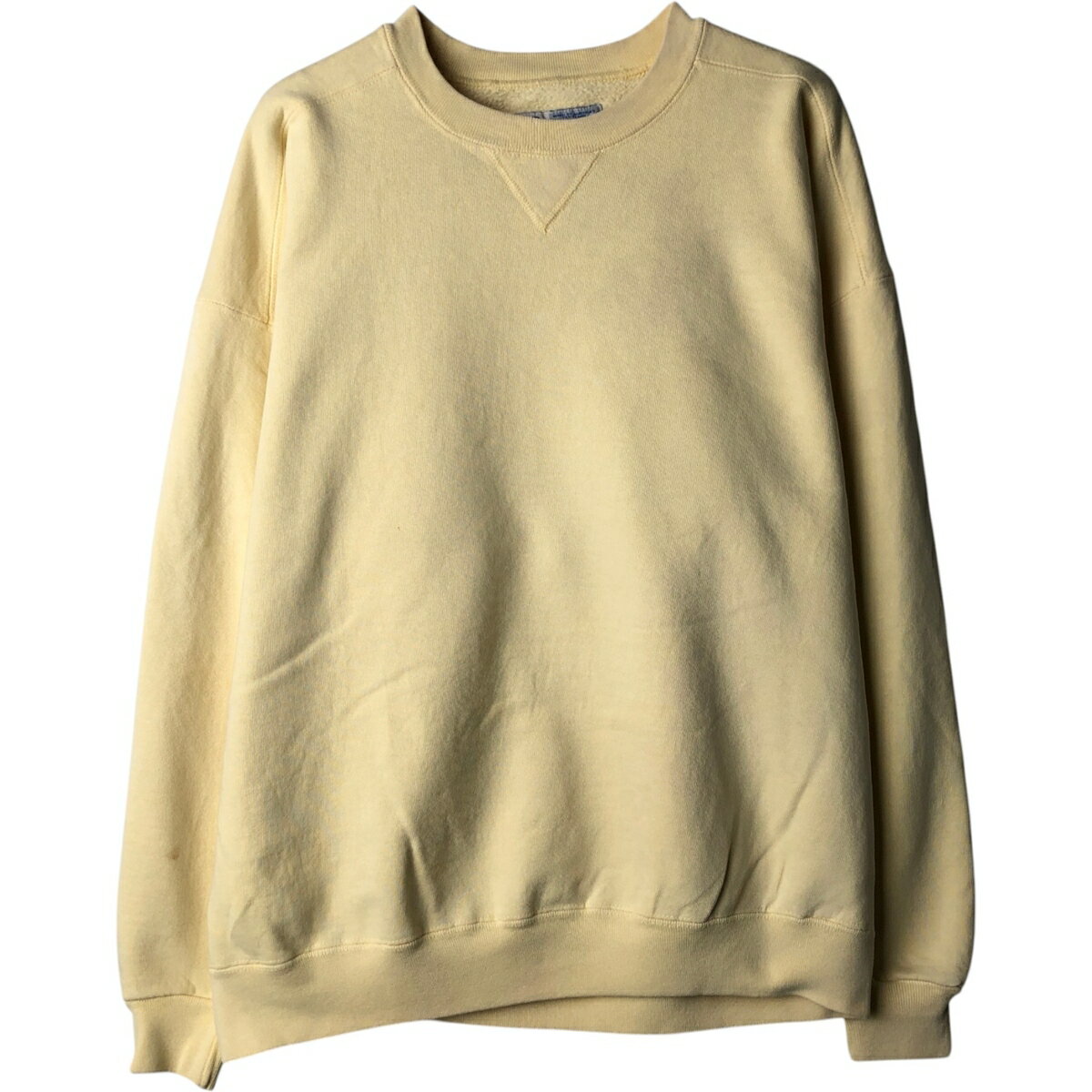 Rakuten - 古着 90'S ラッセル Russell HIGH COTTON 無地 ブランクスウェットシャツ トレーナー USA製 メンズL相当 ヴィンテージ /eaa495684 【中古】 【260330】