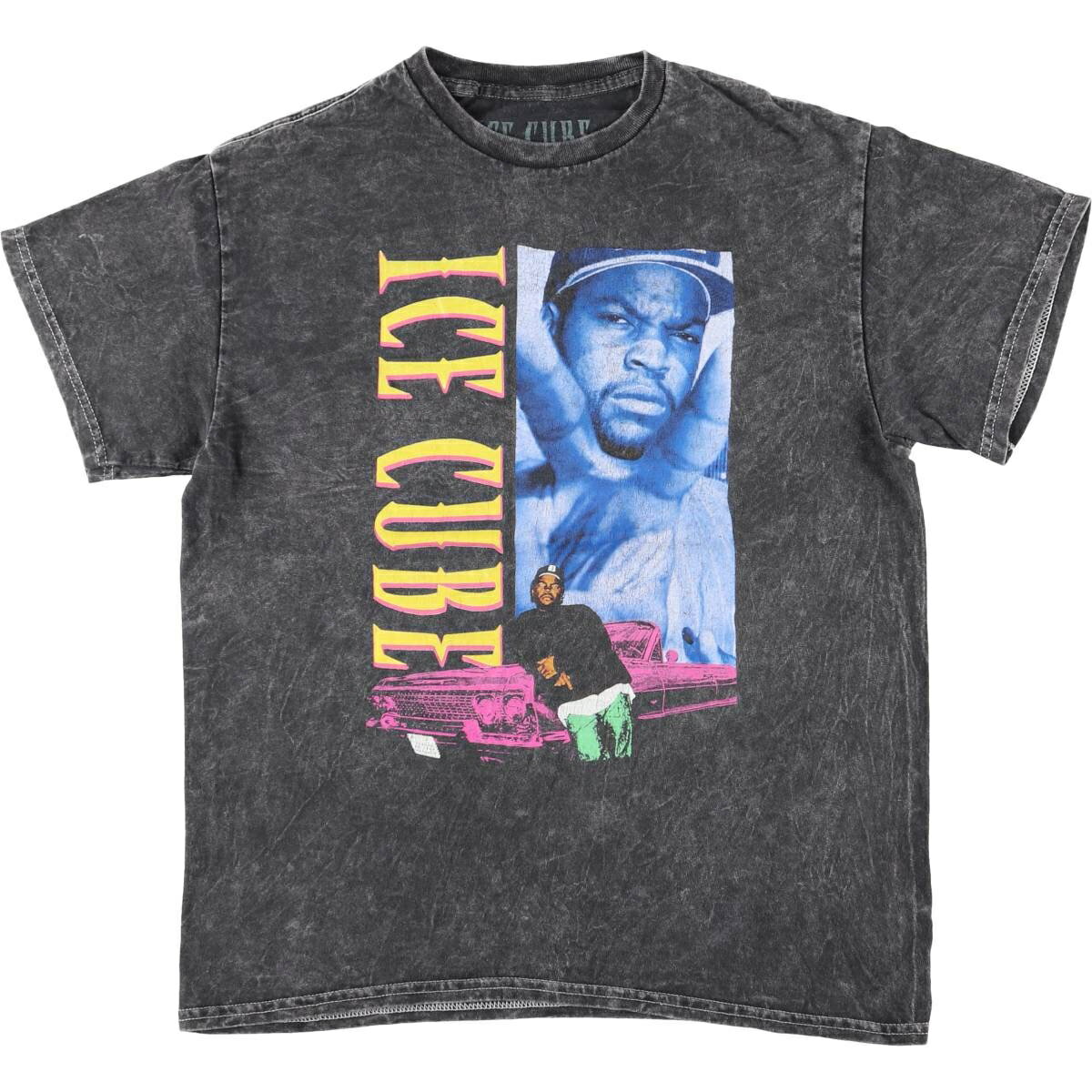 Rakuten - 古着 ICE CUBE アイスキューブ ラップTシャツ ラップT メンズM相当 /eaa495704 【中古】 【260323】 ブラック系 春夏秋